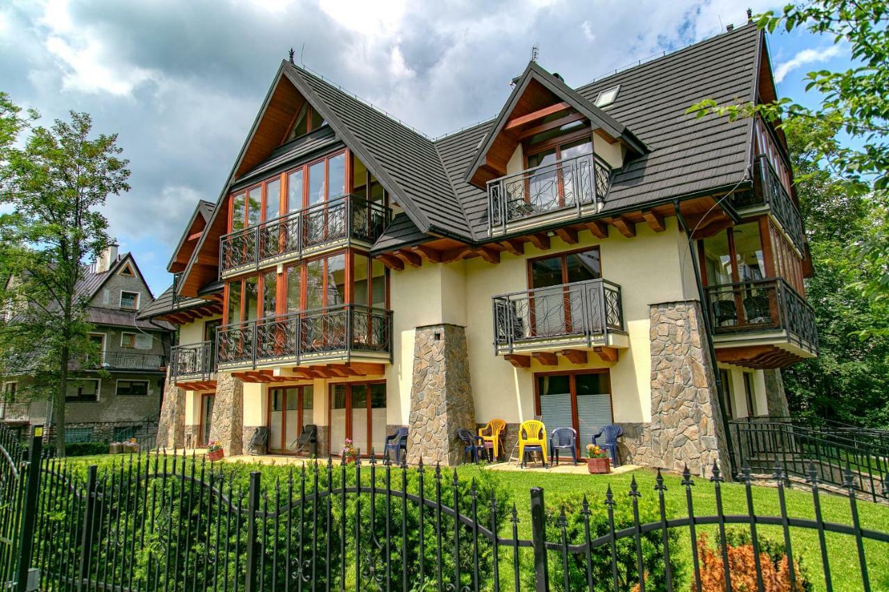 Apartament Magnolia Centrum Taras Zakopane Bagian luar foto