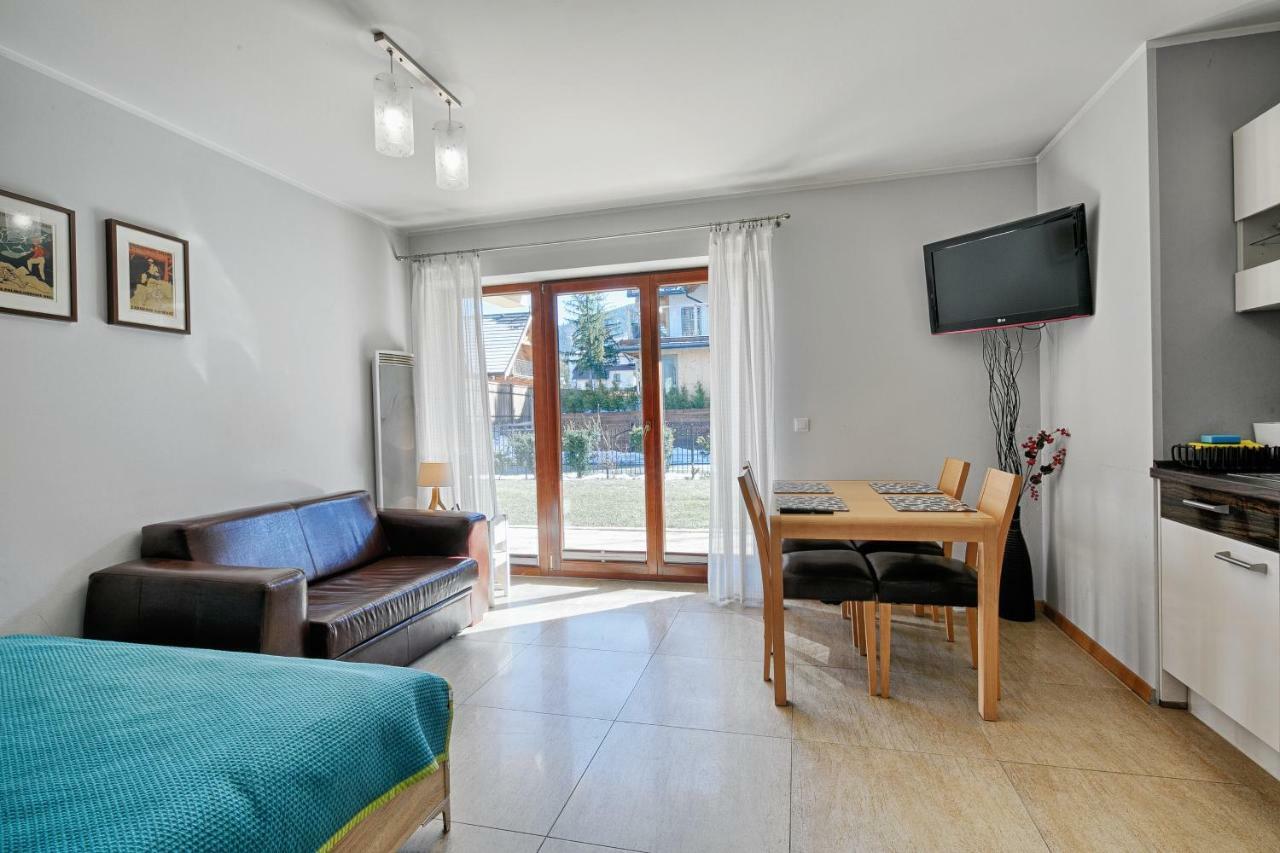 Apartament Magnolia Centrum Taras Zakopane Bagian luar foto