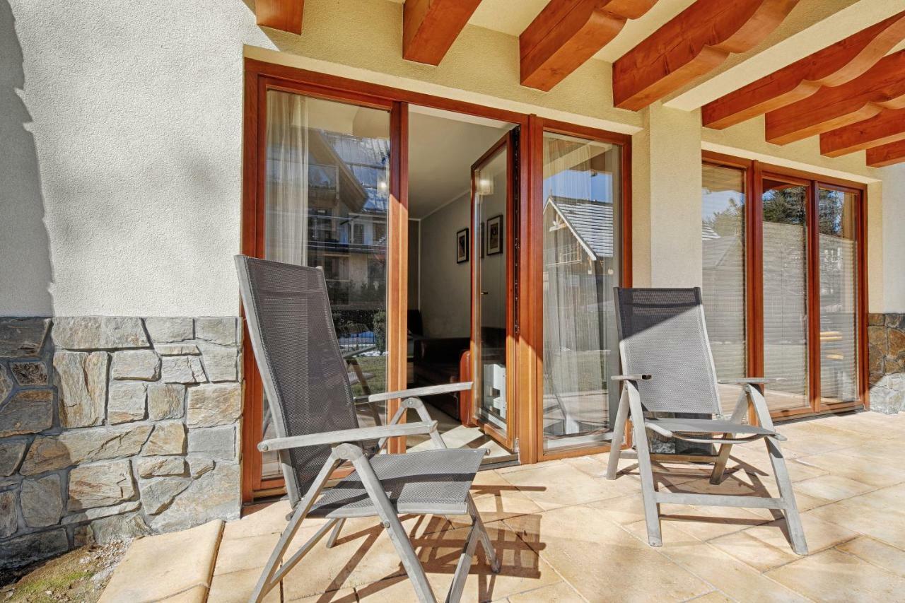 Apartament Magnolia Centrum Taras Zakopane Bagian luar foto
